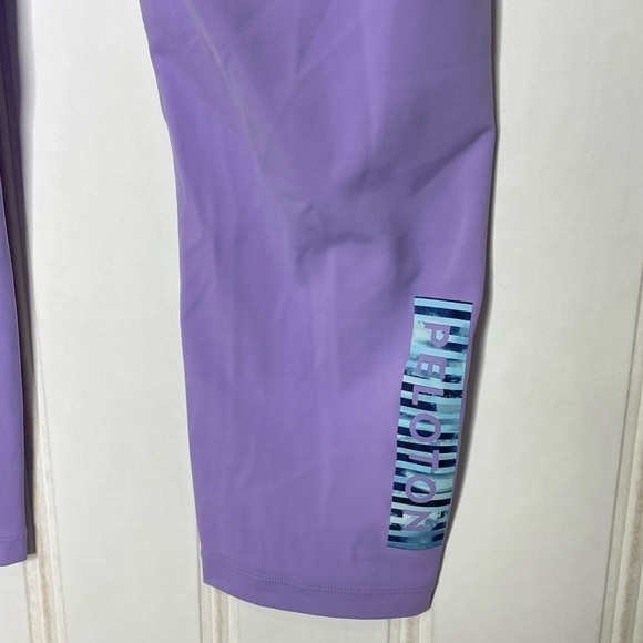 Peloton Women's High Rise Elastic Waist Capri Leggings 647 - Picture 5 of 11